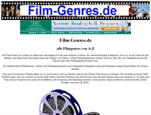 Tablet Screenshot of film-genres.de